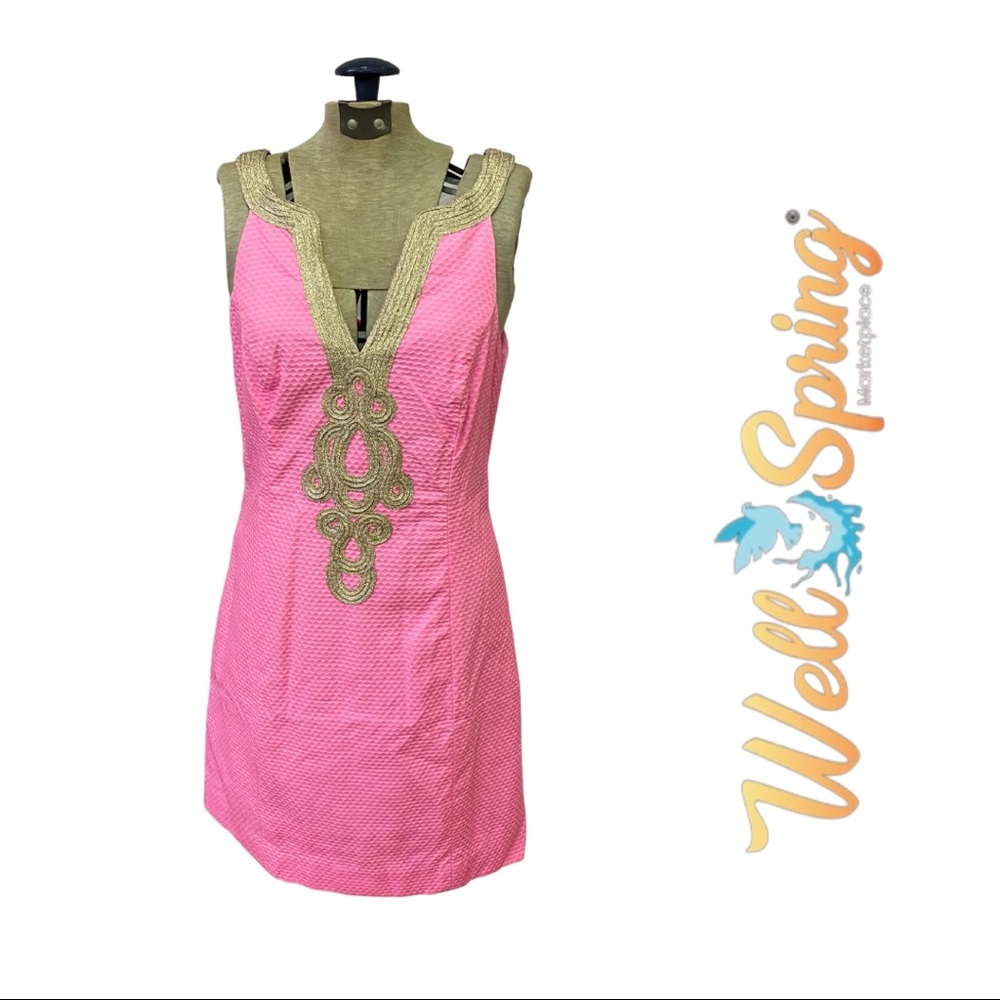Lily Pulitzer Pink Pout Emery Shift Dress